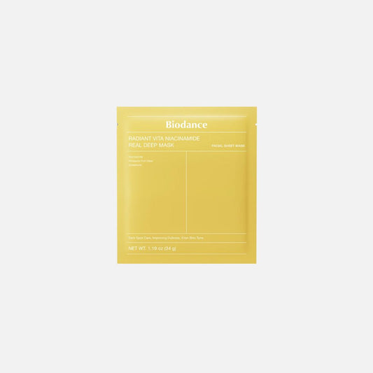 BIODANCE Radiant Vita Niacinamide Real Deep Mask