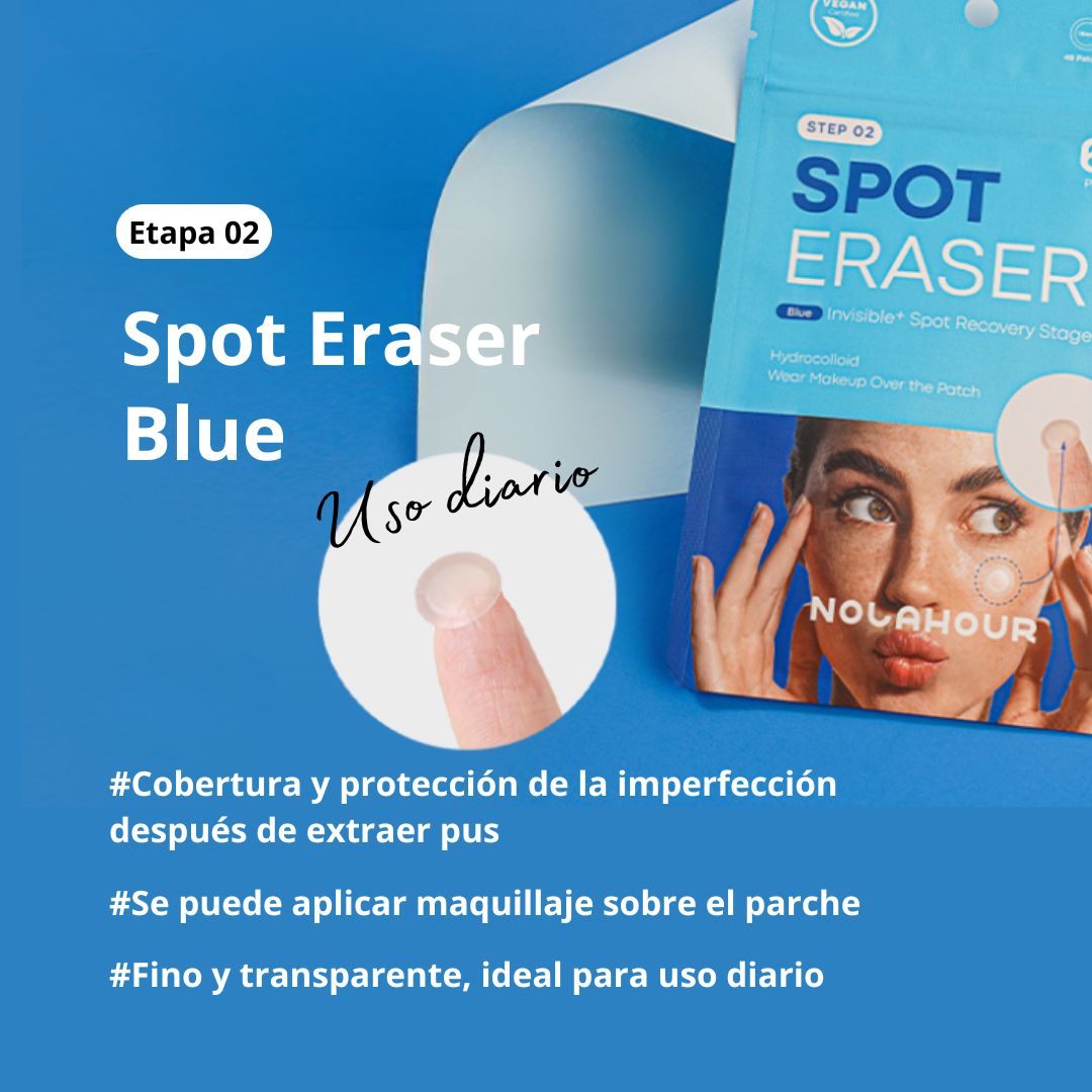 💙 NOLAHOUR Spot Eraser Blue – Spot Recovery (63 Parches)