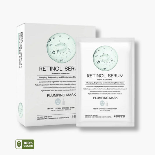 ✨ OOTD Retinol Serum Plumping Mask
